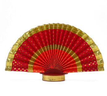 Multi color ThiruUdayada for Vishu, Onam, Or Weddings (orange ,golden &red) (Height- 7inch)