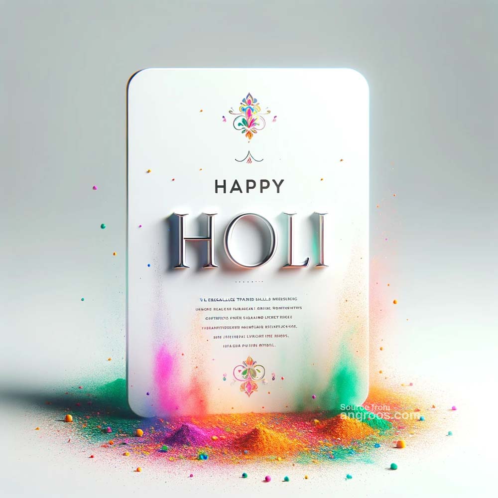 Happy Holi colors wishes