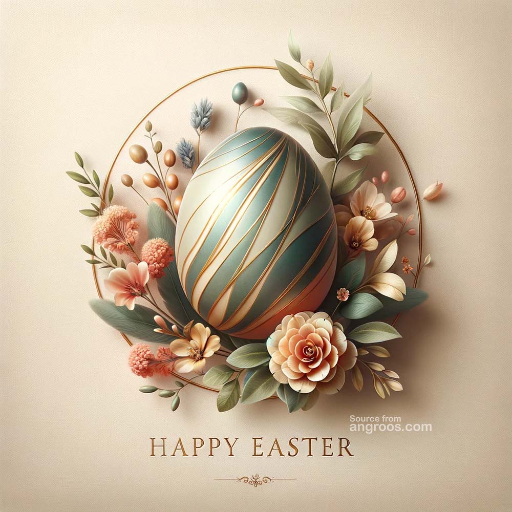 DALL┬╖E 2024 03 28 15.01.51 Generate an ultra realistic image of a classy and standard Easter wishes card combining classic elegance and simplicity with a hint of color. The des India's Favourite Online Gift Shop