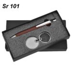 Pen and keychain gift sets