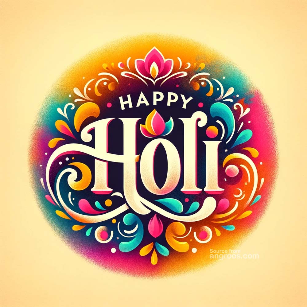 happy holi celebration wishes