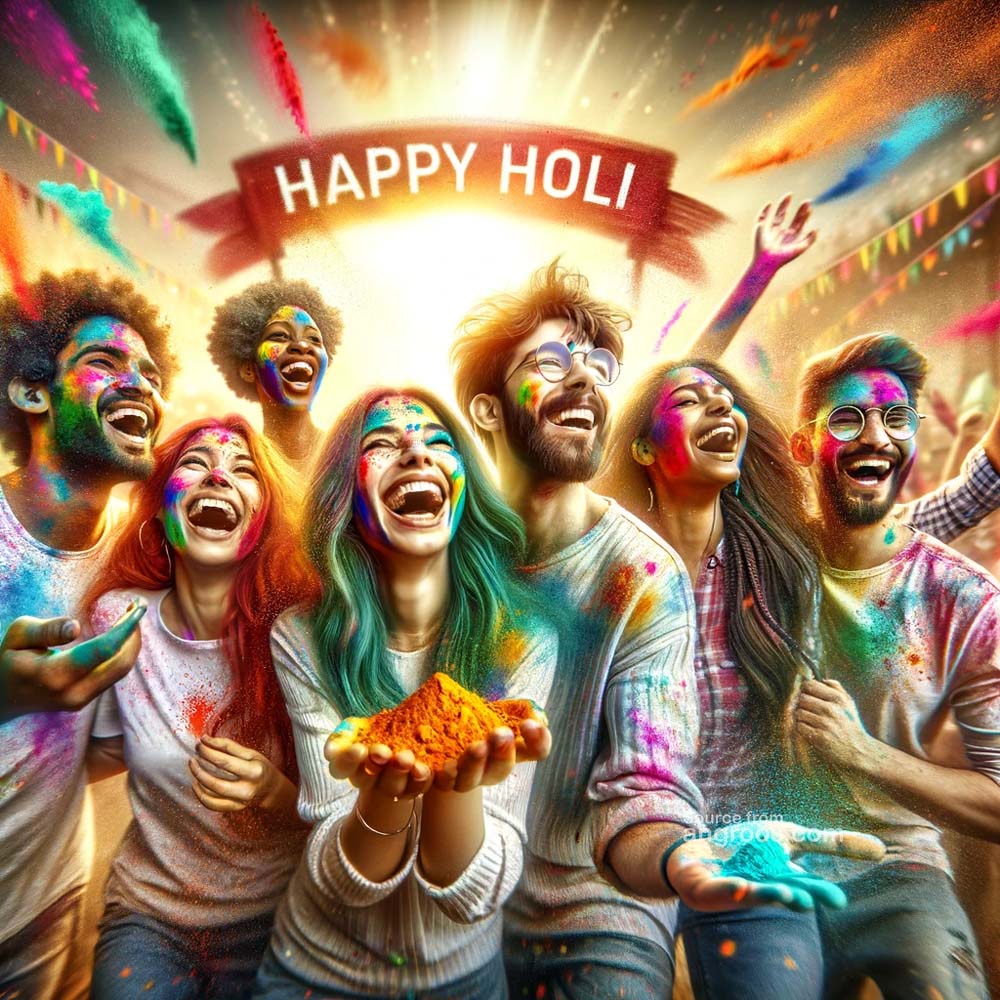 Holi wishes for friends