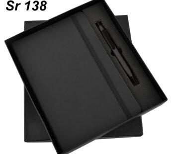 Elegant Unique Black Pen and Diary Gift Combo (8″ x 5″ x 1.5″) – Ideal for Corporate Gifting