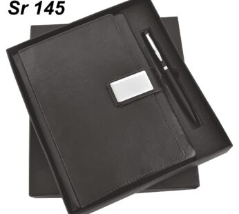 Sophisticated Corporate Pen and Diary Gifts Set (8″ x 5″ x 1.5″) – Perfect for Professional Gifting