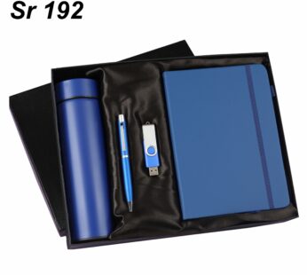 Corporate Combo Gift Set with Customized Pendrive Gifts | Pen, Diary, Pen Drive, Bottle | Dimensions: 10.8 x 9.5 x 2 inches