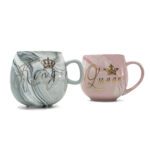 King and Queen Mug Set