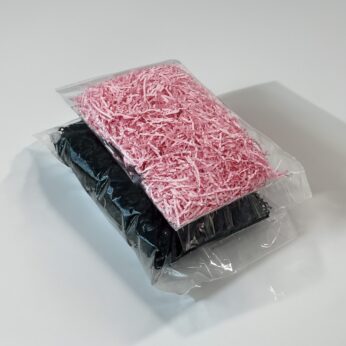 packing shreds Black And Pink Colour (200gm)