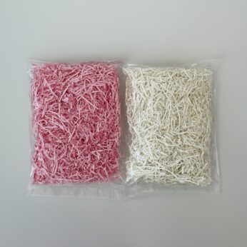 Shredder paper combo Pink And White Colour (200Gm)