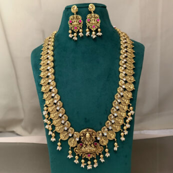 Radiant Regal Temple Bridal Jewelry Set – Embrace Timeless Tradition