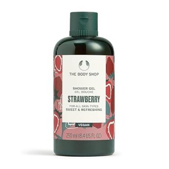 The Body Shop strawberry-scented shower gel for your daily routine