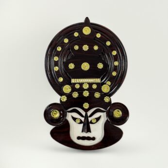 A Unique Kathakali Wall Decor (H-14 inch) Wall Hanging
