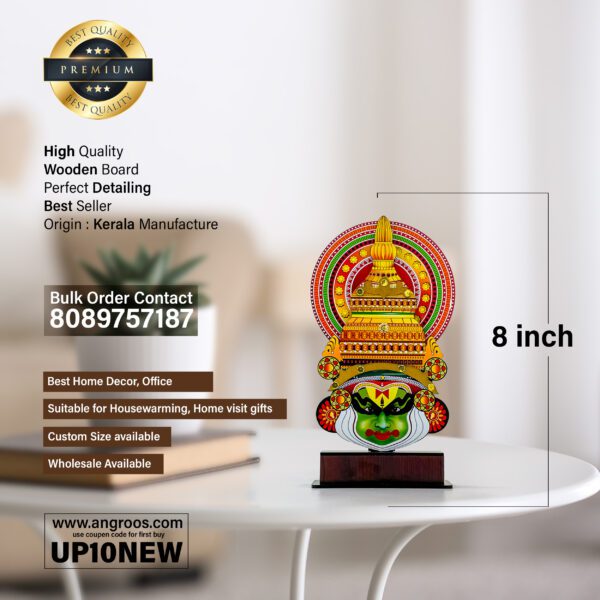 Kathakali Head Figurine