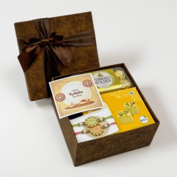 Raksha Bhanthan Brothers Gift Hamper With Chocolates