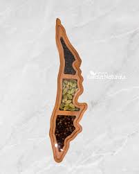 Kerala Map Spices Box