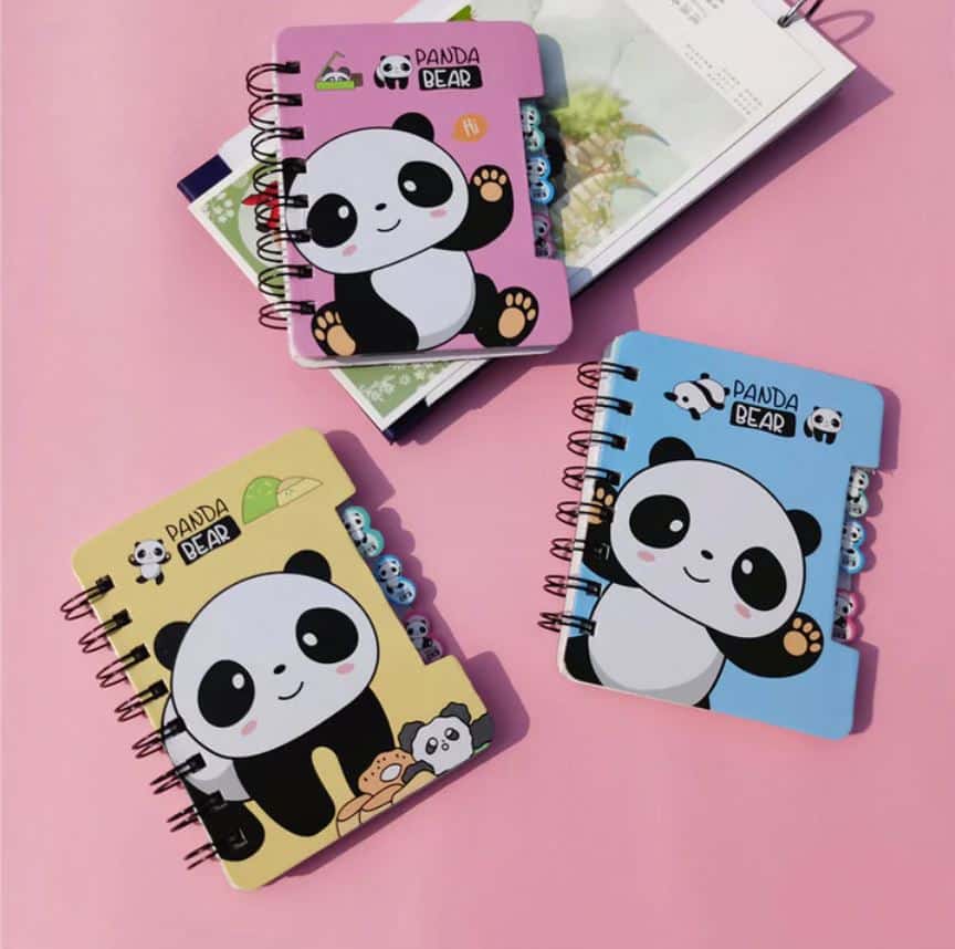 Buy Panda Notebook For Adorable And Compact