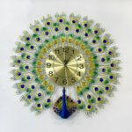 Luxury Peacock 3D Wall Clock