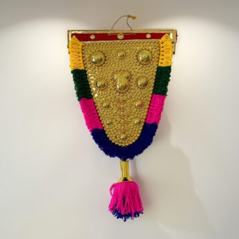 Kerala Traditional Elephant Nettipattam (H- 20 INCH)