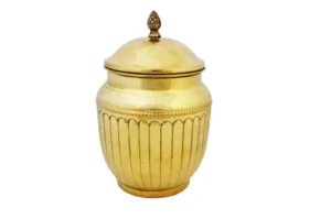 brass jar